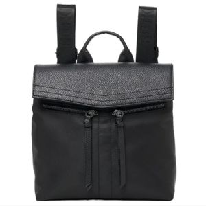 Botkier Trigger Mini Lightweight Backpack Purse, Black, Adjustable Straps, EUC